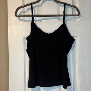 Faded Glory Black Spaghetti Strap Camisole